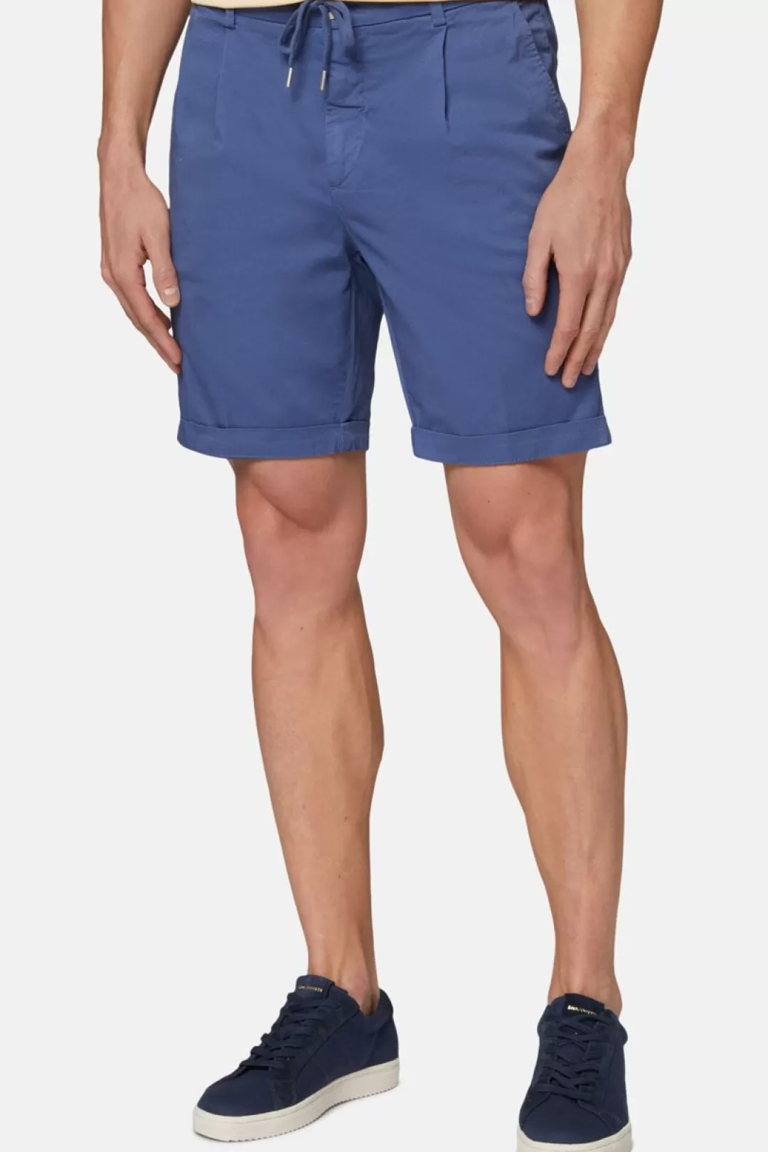 Boggi Bermuda Summer In Cotone Elasticizzato Navy Cheap