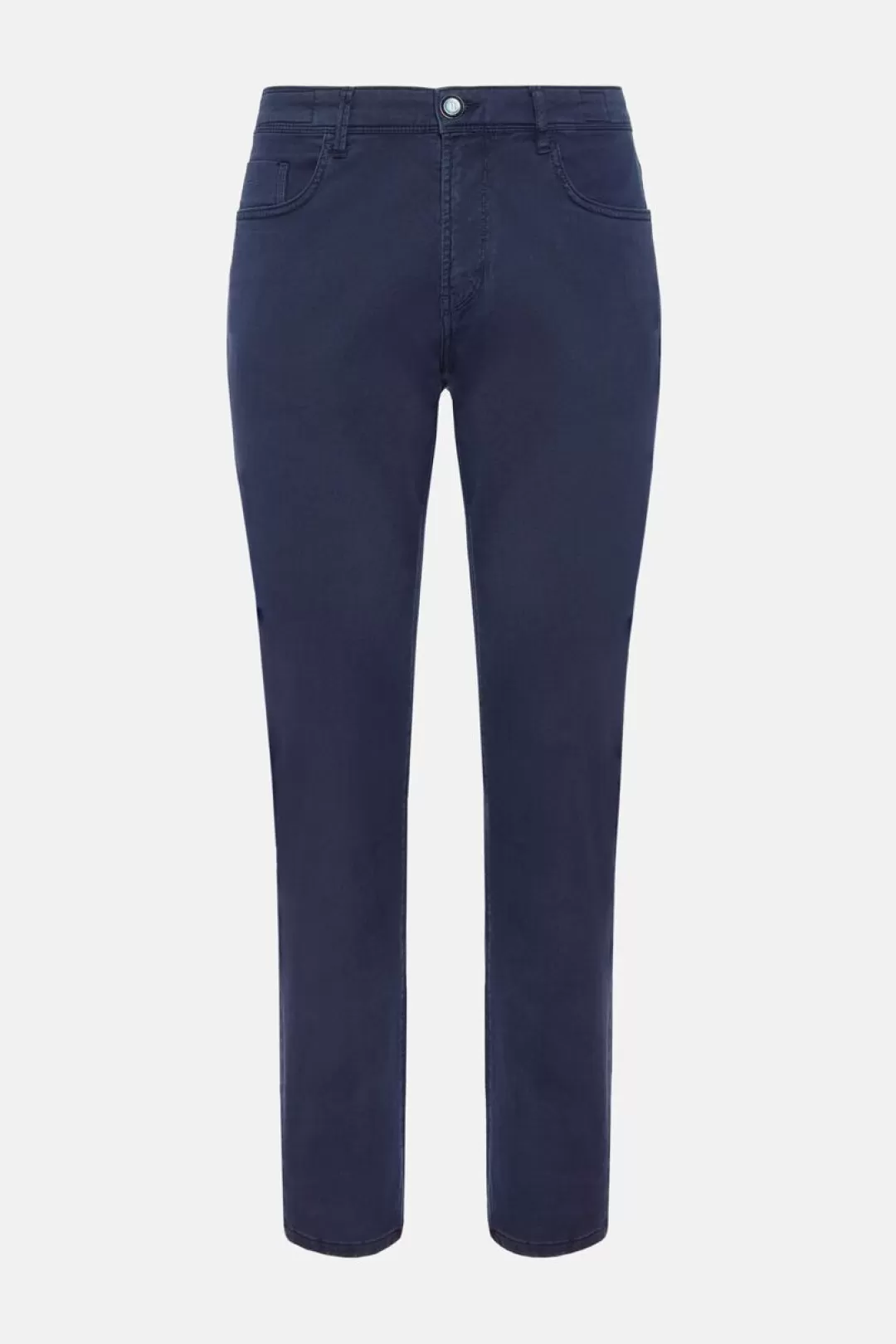 Boggi Jeans In Cotone Tencel Elasticizzato Air-Blu Clearance