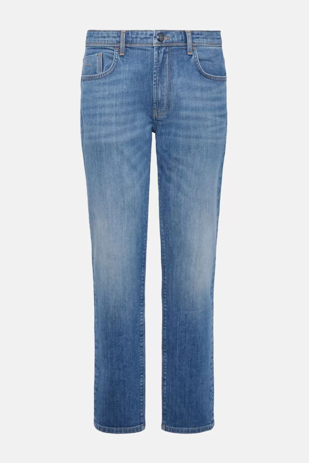Boggi Jeans In Denim Elasticizzato Blu Chiaro Cheap
