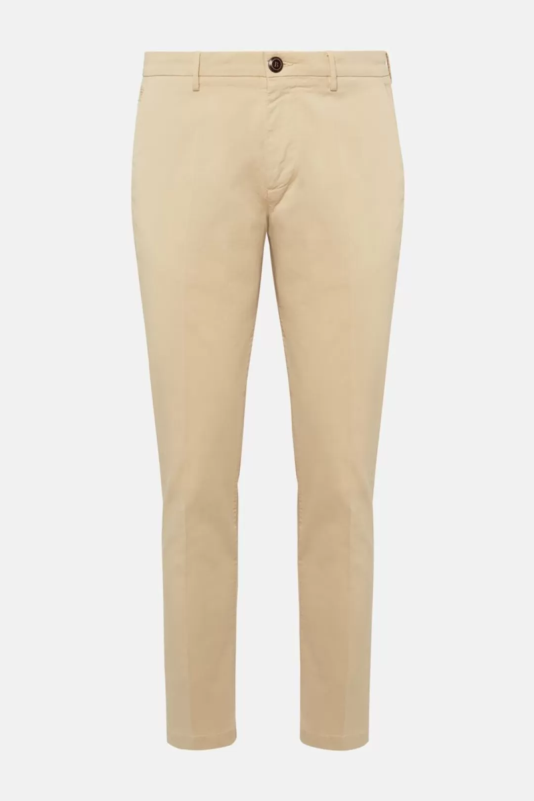 Boggi Pantaloni In Cotone Elasticizzato Light Grey Shop