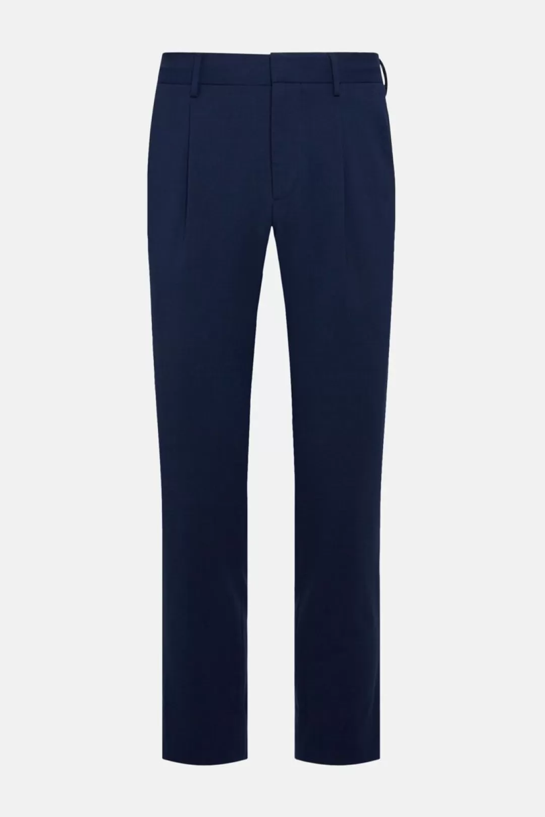 Boggi Pantaloni In Lana Elasticizzata B Aria Navy Outlet