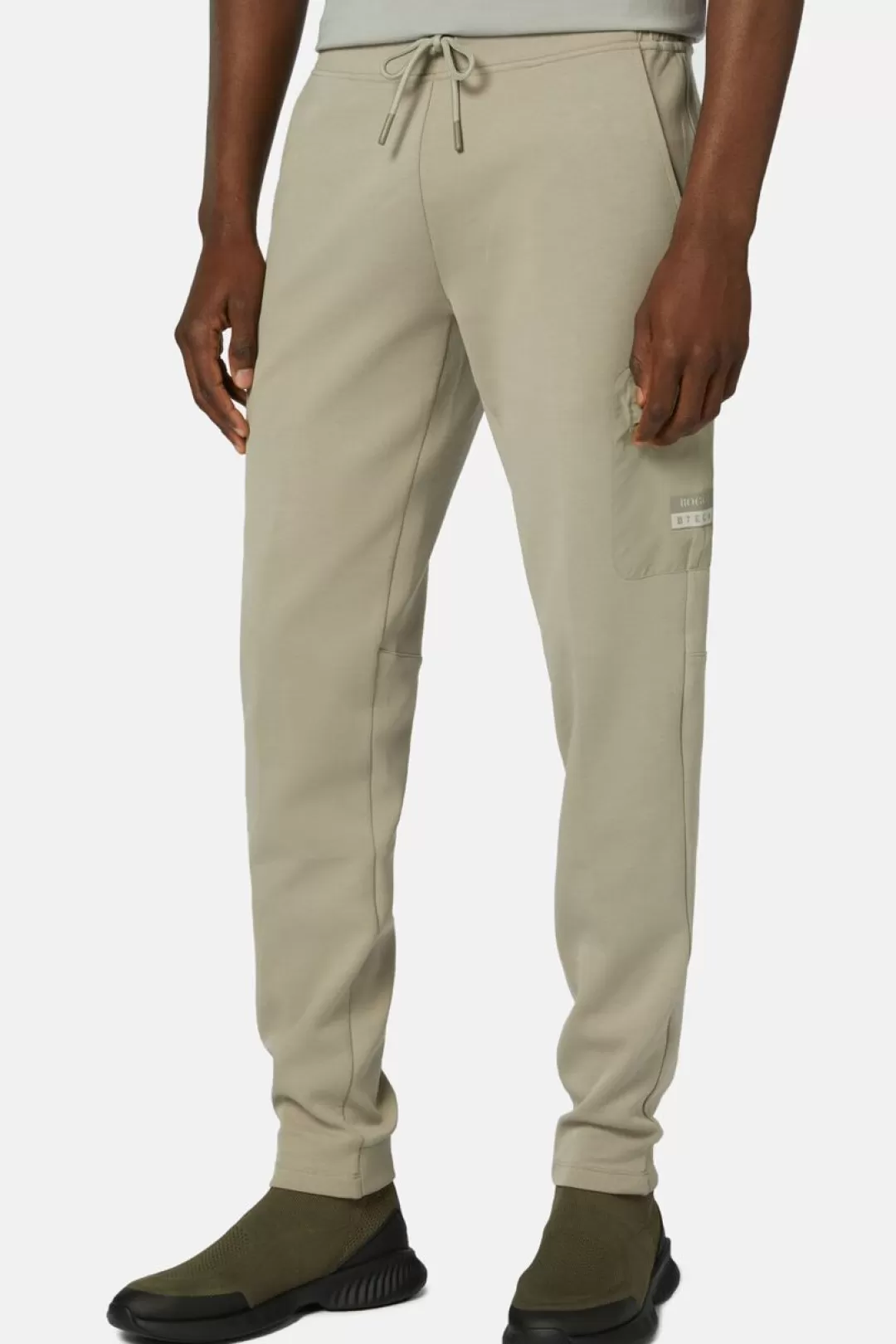 Boggi Pantaloni In Light Scuba Riciclato Grigio Flash Sale