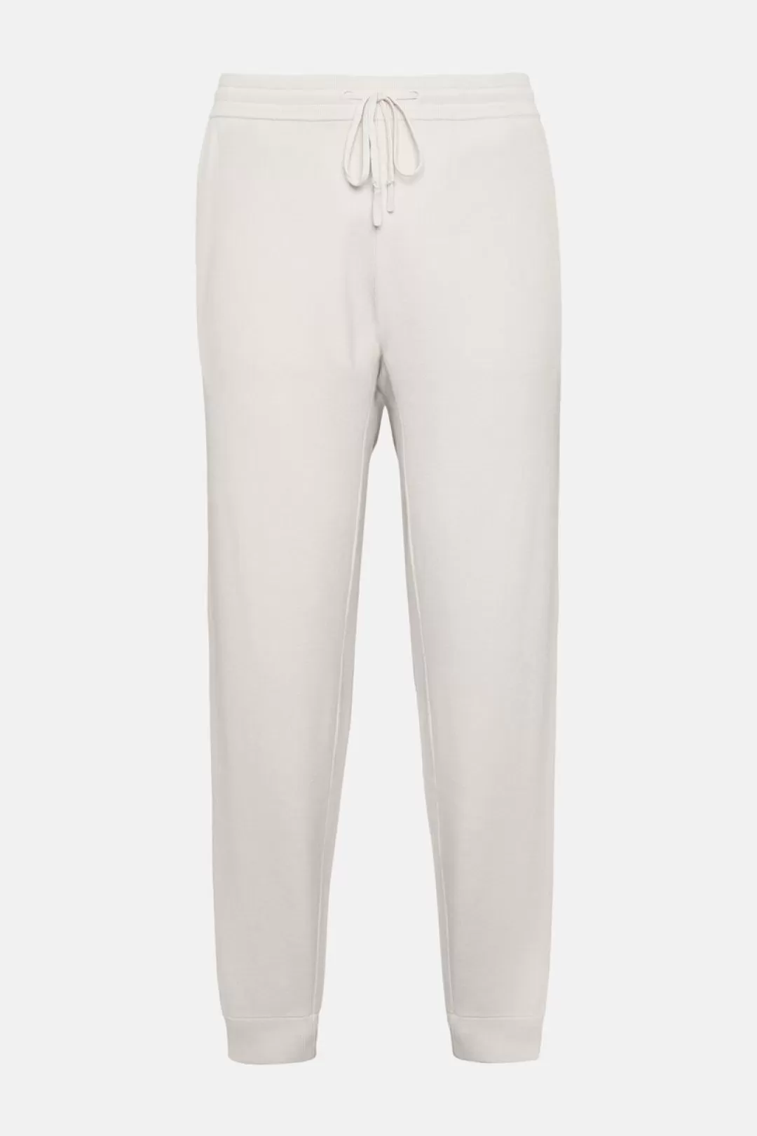 Boggi Pantaloni In Maglia Crema In Cotone Tecnico Beige Shop