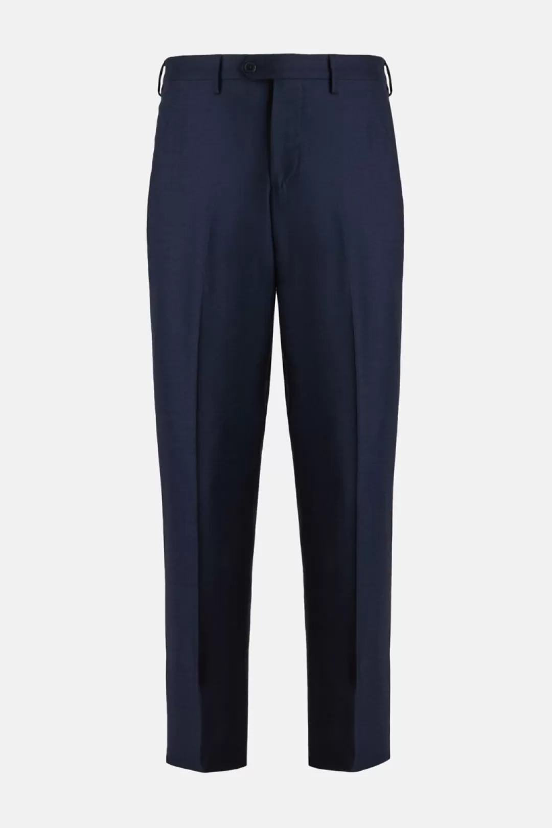 Boggi Pantaloni Occhio Di Pernice In Lana Regular Fit Bluette Store