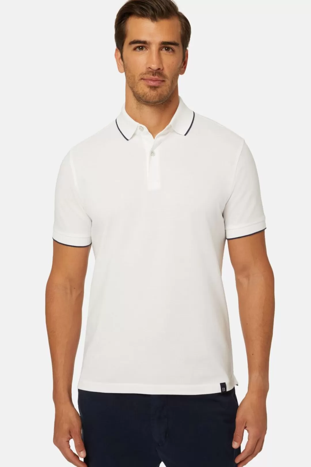 Boggi Polo In Pique Arancione Flash Sale