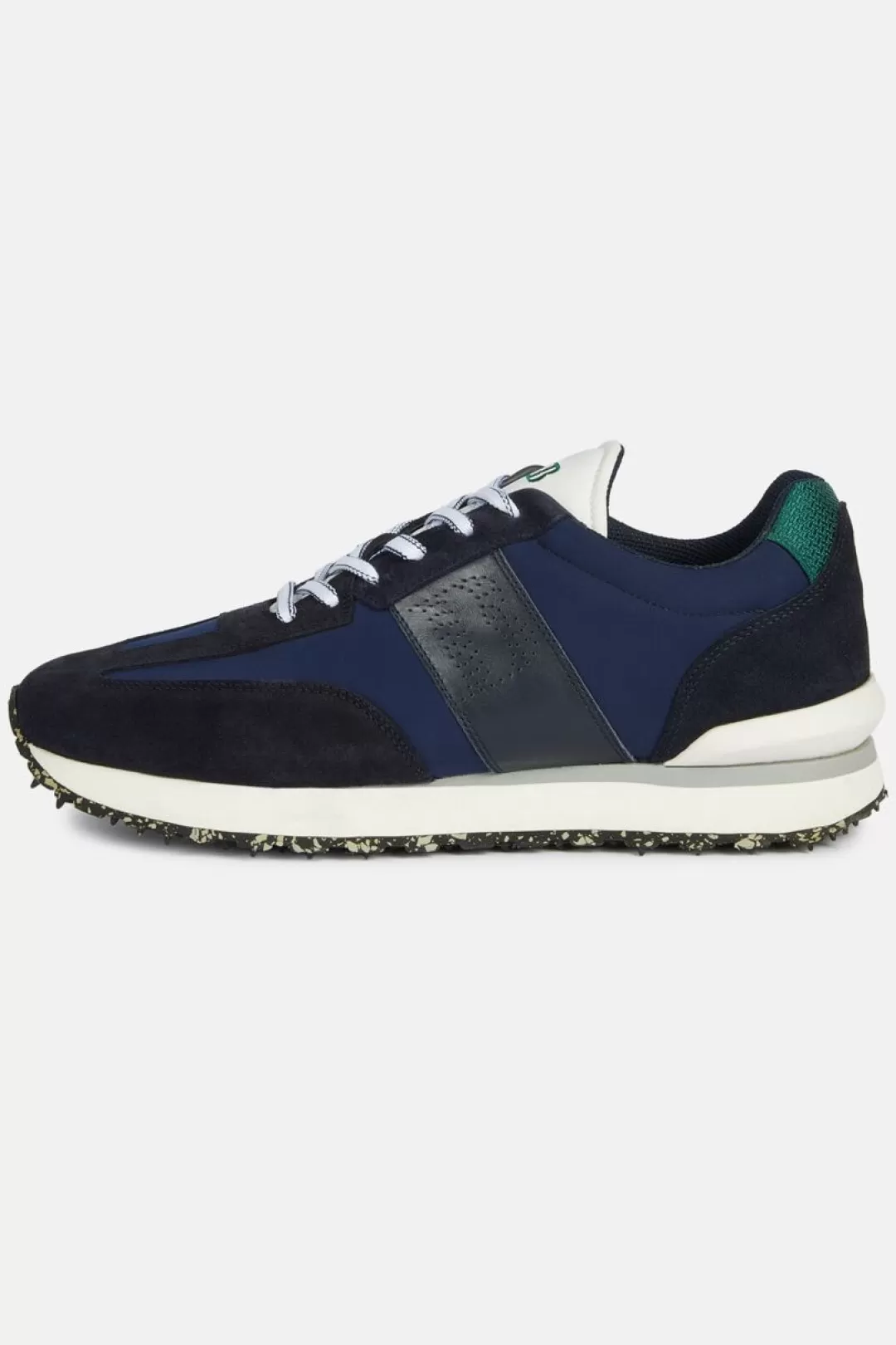 Boggi Sneakers In Pelle E Tessuto Tecnico Navy Flash Sale