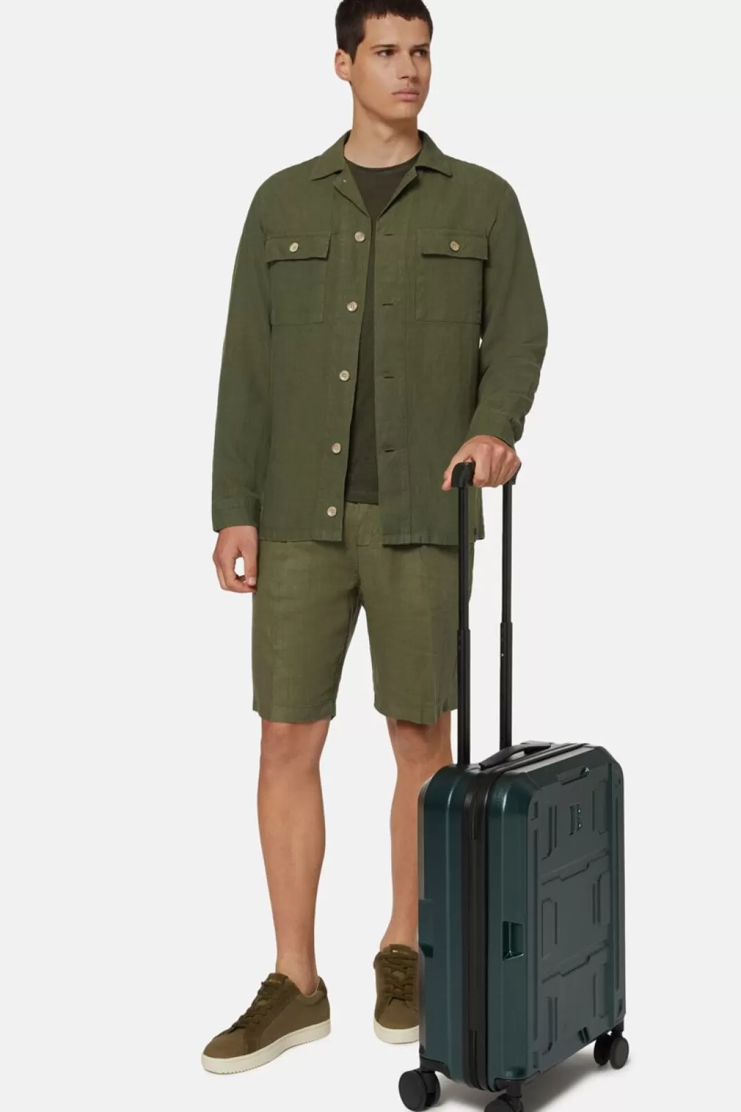 Boggi Trolley Cage Verde In Policarbonato Militare Flash Sale