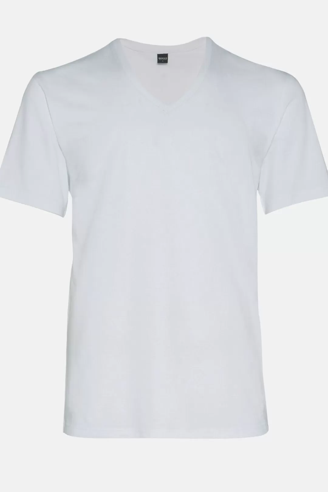 Boggi T-Shirt In Jersey Di Cotone Elasticizzato Bianco Discount