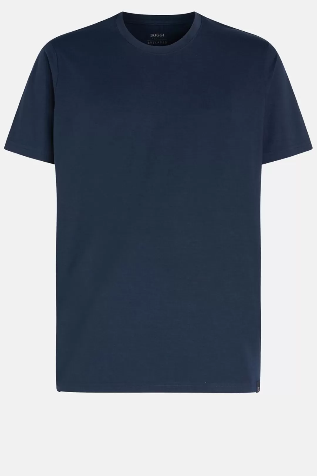 Boggi T-Shirt Pigiama In Misto Viscosa Navy Store